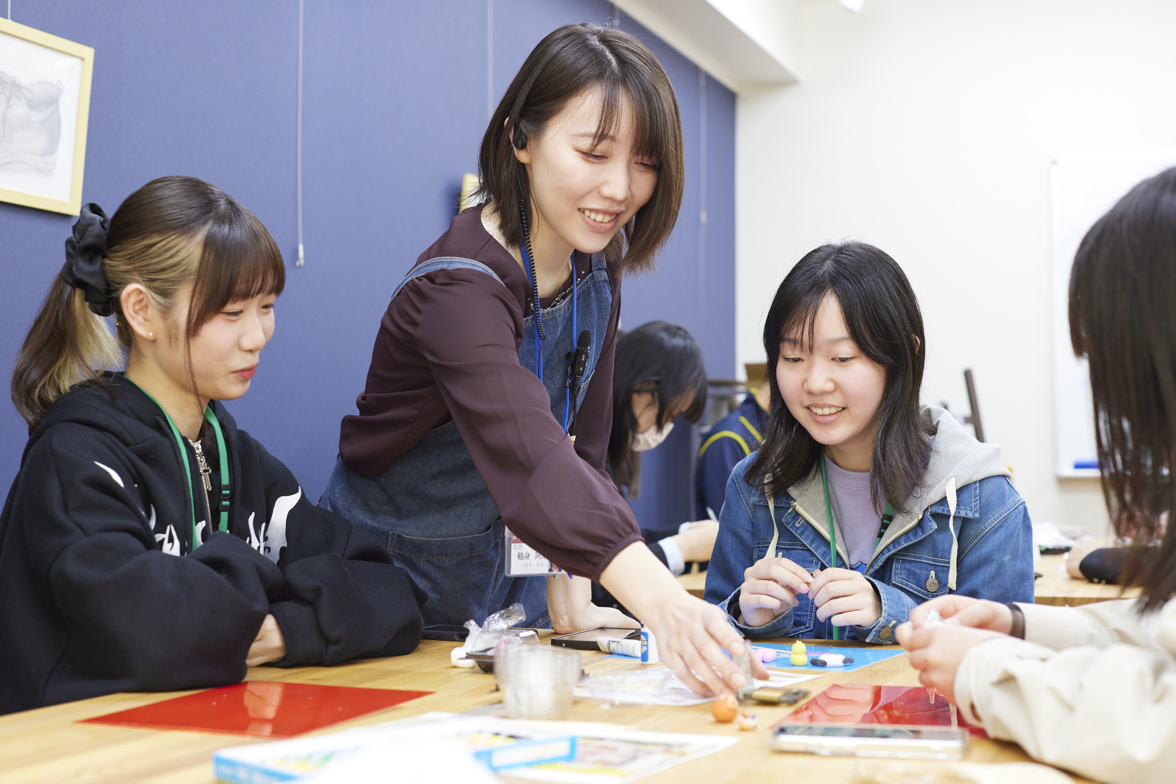 緑豊かで落ち着いた環境に建つ校舎